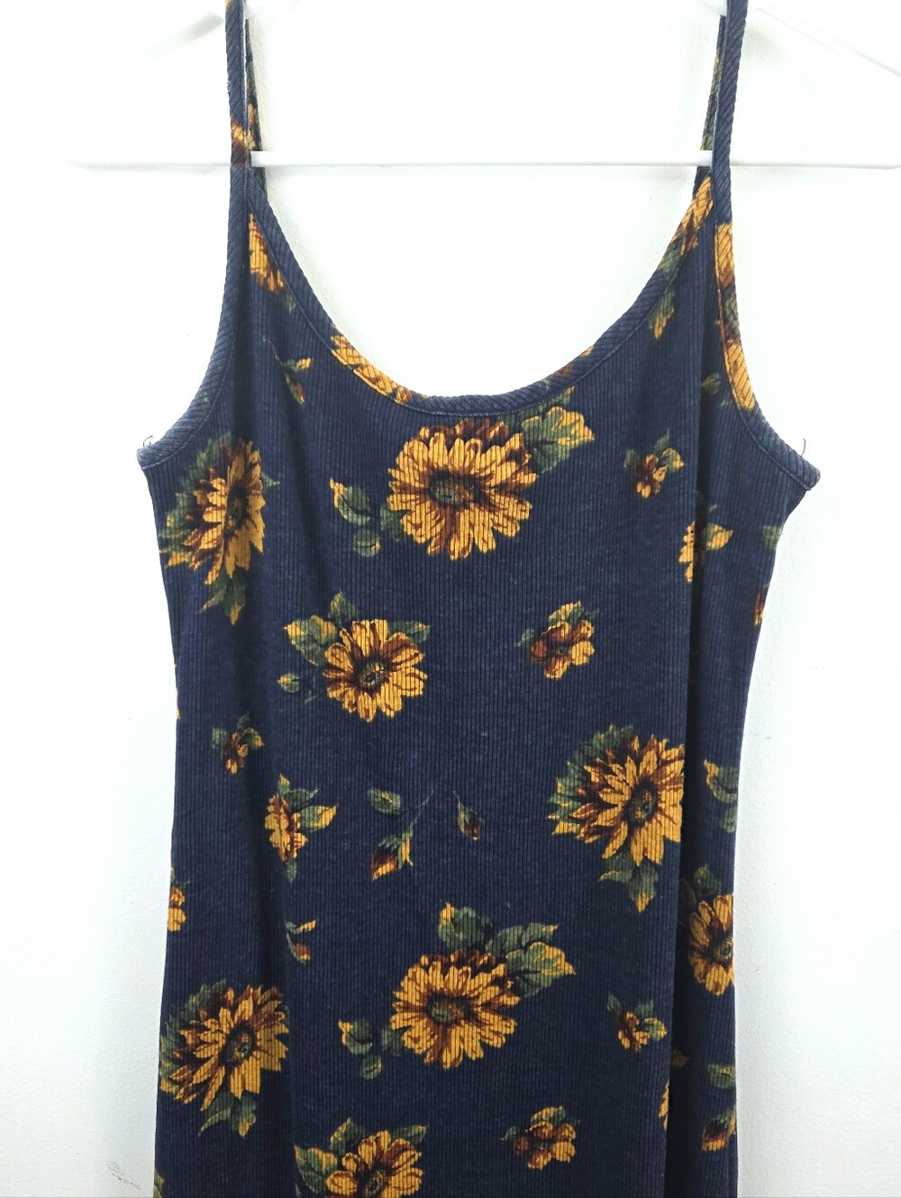 Vintage Y2K Sunflower Cottagecore Dress Size 7/8 Medium Summer Sun Dress USA - Picture 7 of 7